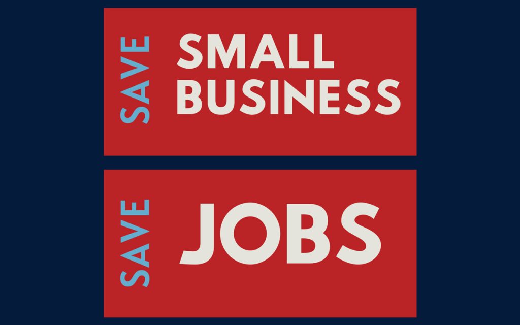IHF Save Small Business, Save Jobs logo