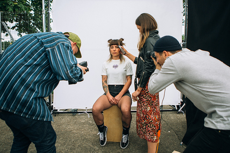 BaByliss PRO cover shoot 2021 BTS