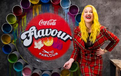 Coke-Themed Hair Colour? It’s The Real Thing