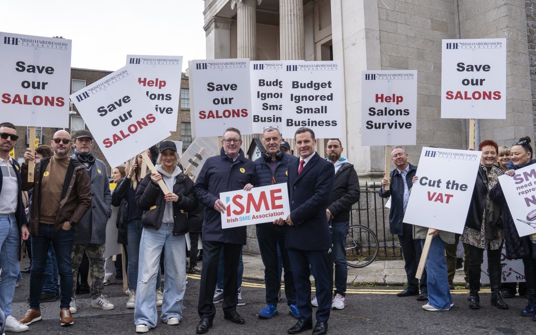 Irish Hairdressers Federation Join March to Leinster House As Rising Costs Threaten Businesses