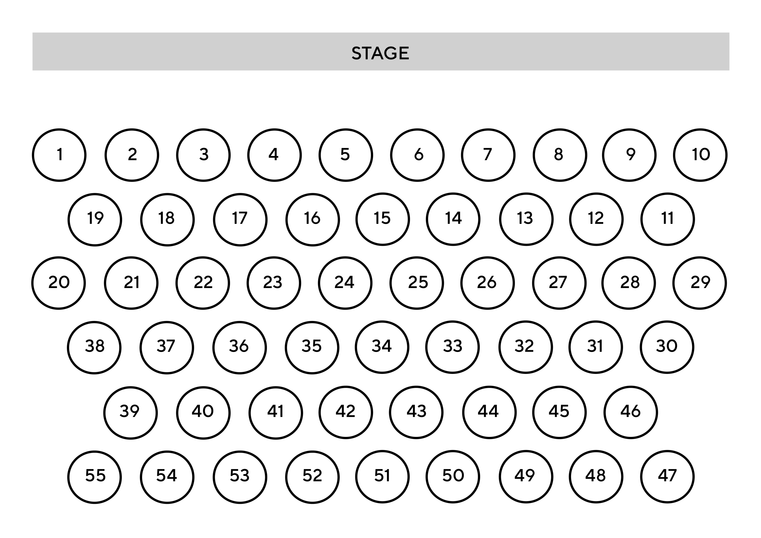 TABLE CONFIGURATION