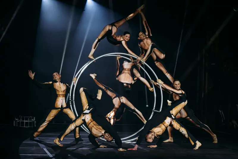 Cirque du Soleil performance at Kid Studios